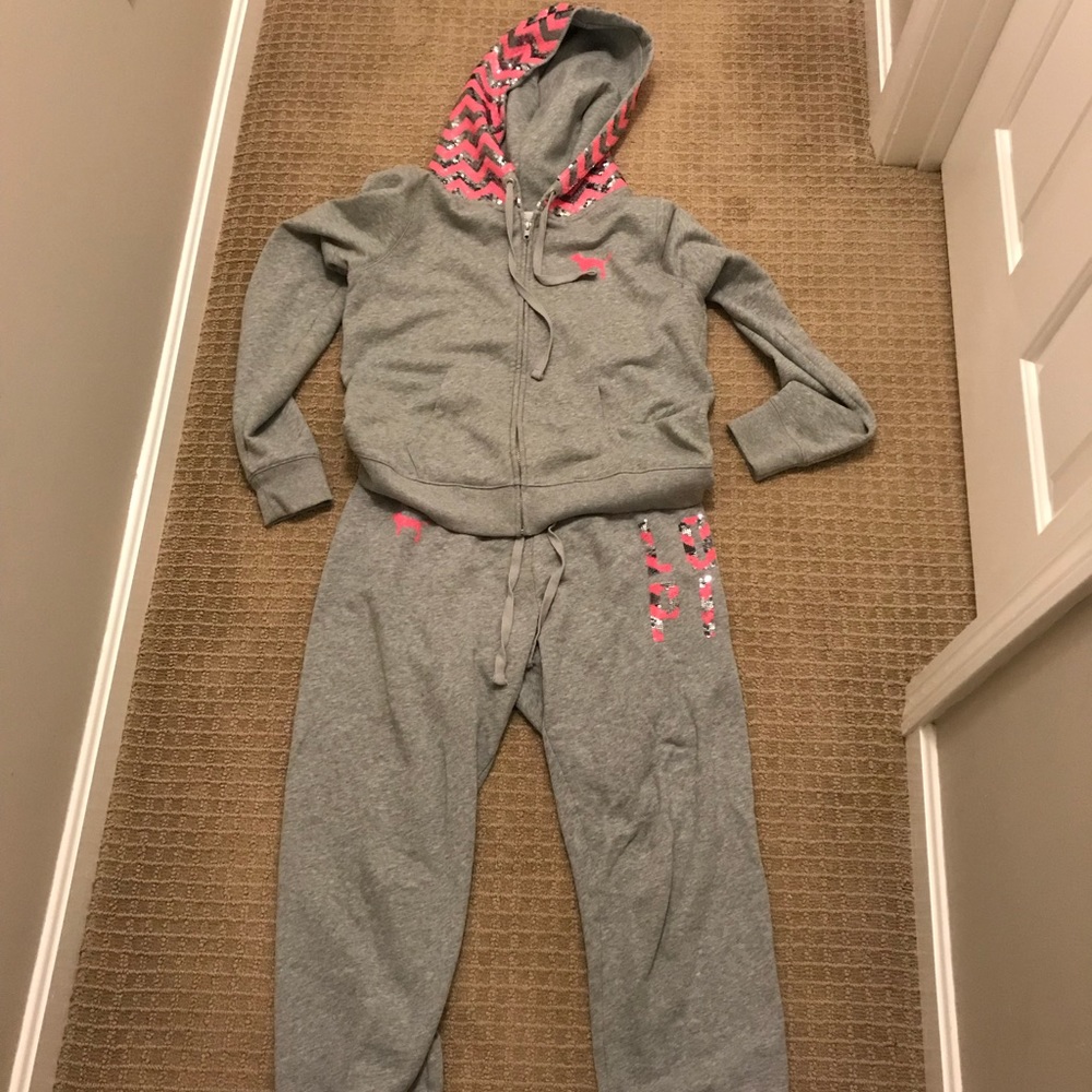 Victoria Secret PINK sequence jumpsuit
